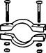 WALKER 82486 Clamp, exhaust system